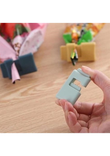 ® 6lı Hava Sızdırmaz Poşet Torba Ambalaj ve Paket Kıstırmalı Kapatma Klipsi