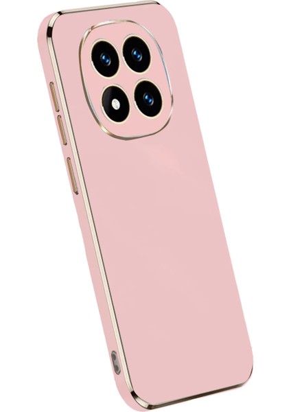 Xiaomi Redmi Note 14 Pro Plus Kılıf Volet Silikon - Pembe Glstd