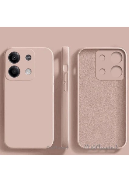 Xaomi Redmi Note 13 Pro 4g Kadife Iç Dokulu Yumuşak Silikon Kılıf