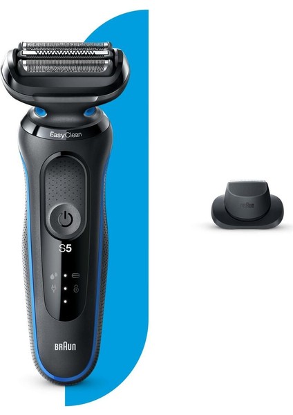 Seri 5 B1200S Kablosuz Tıraş Makinası, Easyclean, Easyclick Islak & Kuru