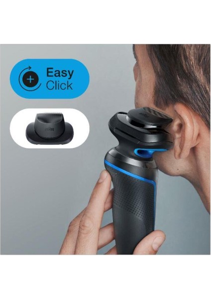 Seri 5 B1200S Kablosuz Tıraş Makinası, Easyclean, Easyclick Islak & Kuru