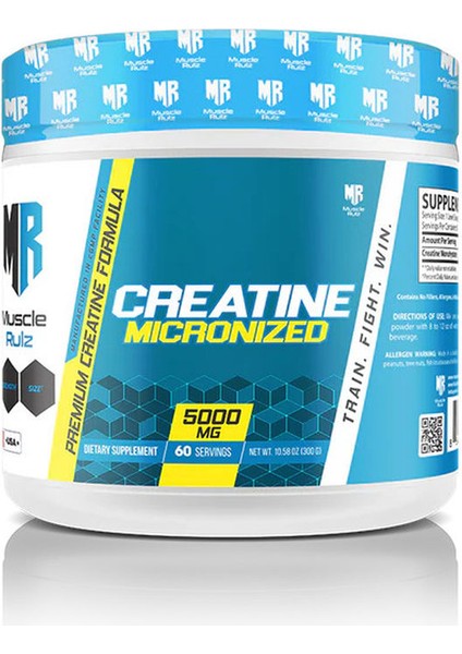 Creatıne Mikronize 5000 mg 60 Servis (Abd Menşei)