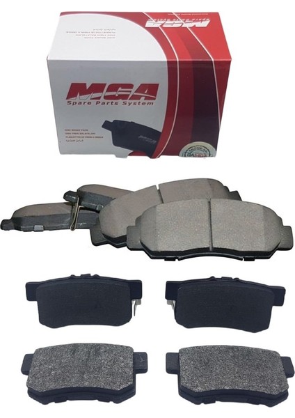 Ön - Arka Fren Balata Takımı Honda Cıvıc Fd6 Fb7 Sedan 2006-2016