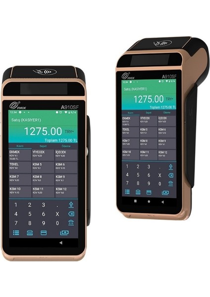 PAX A910SF Android YazarkasaPOS