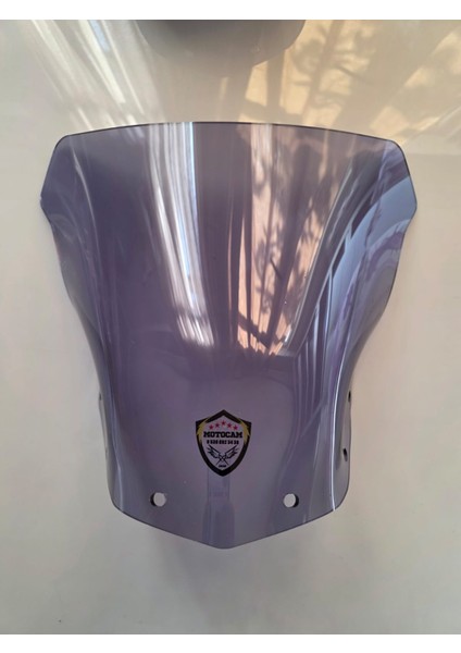 Sym Nht 200 Siperlik Ön Cam 2023-2025 Model 30CM Füme Renkli 4mm Spor Cam