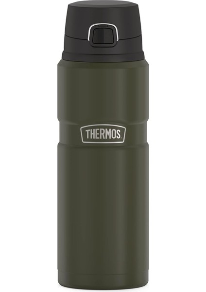 Menashop SK4000 Stainless King Mug 0.71 Lt Haki Yeşil Renk Termos SK4000