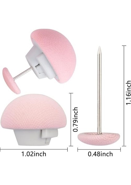 Menashop Home Yorgan Sabitleyici, Mantar Şekilli Aşınmaya Dayanıklı Yorgan Klipsi 4 Adet, Pembe fiyatları
