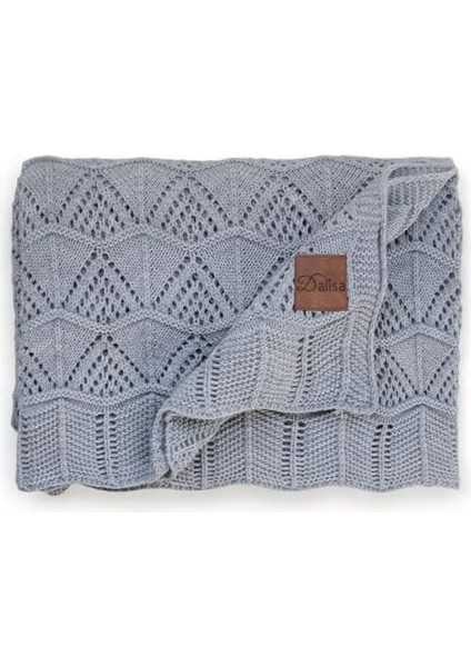 Menashop Tığ Işi Örgü Dekoratif Yatak Örtüsü, Zarif Koltuk Şalı, Oeko-Tex 100 Sertifikalı Emily (Gri, 130X170) modelleri