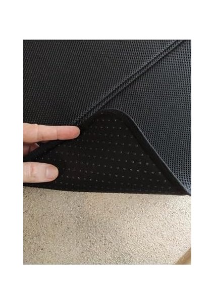 Menashop Elegance Bulaşık Kurutma Matı, Bulaşık Kurutma Örtüsü, Kaymaz Taban Emici Bulaşıklık, Katlanır Bulaşık Matı (49X40CM) Siyah fiyatları