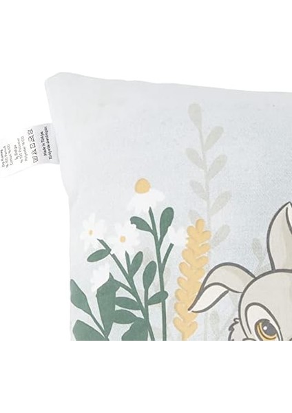 Menashop Bambi Lisanslı Karakter BASKILI%100 Pamuk Kırlent, Çok Renkli, 40X40 cm fiyatları