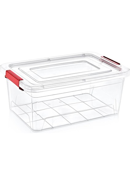 Menashop Smart Box Saklama Kabı 15 Lt Şeffaf