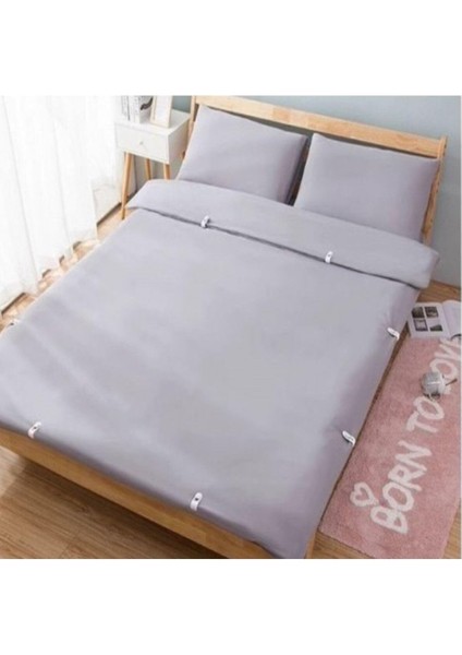 Menashop 4 Adet Mandallı Yorgan Battaniye Sabitleme Klipsi Yorganınız Sabit Dursun Aleti Nevresim Tutucu
