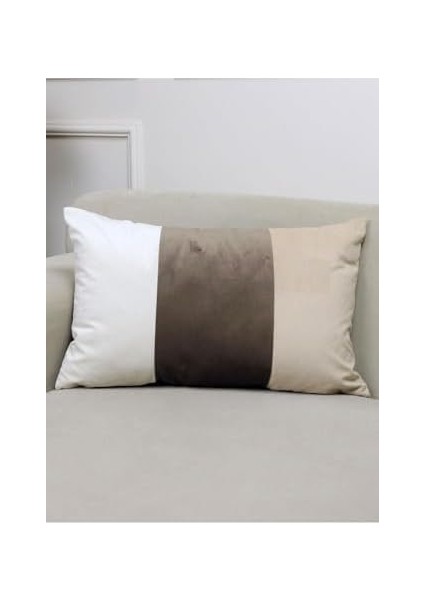 Menashop Home Üç Renk Kadife 35X55 Dikdörtgen Kırlent Kılıfı 35 x 55 fiyatları