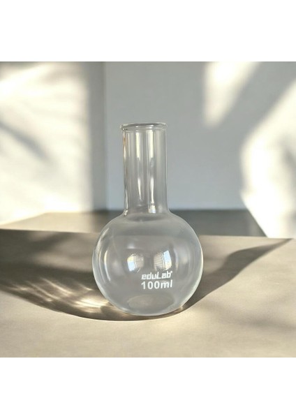 Düz Dipli Cam Balon 100ML