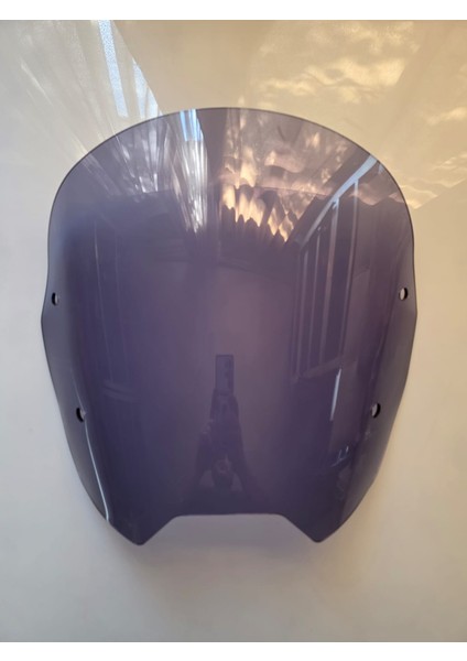 Kymco People S 200 Siperlik Ön Cam 2020 2025 Model 38CM Açıkfüme Renkli 4mm Kısa Spor Cam