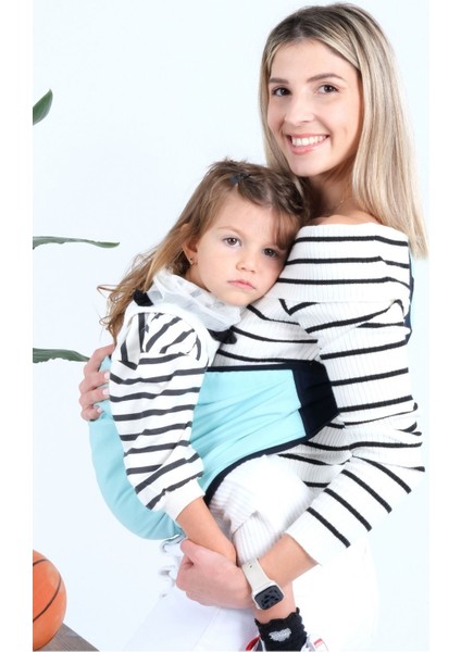 Su Yeşili Ergonomik Bebek Taşıma Çantası Bebek Taşıyıcı Sling Puset Ana Kucağı Kanguru Hafif Pratik