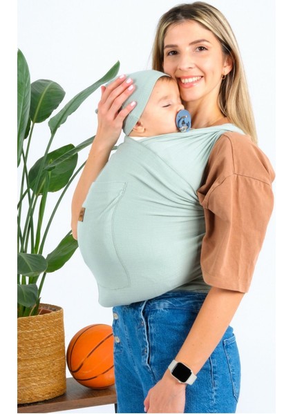 Premium Organik Pamuk Sırt Destekli Cepli Şapkalı Bebek Taşıyıcı Sling Bebek Taşıma Şalı Esnek Wrap modelleri
