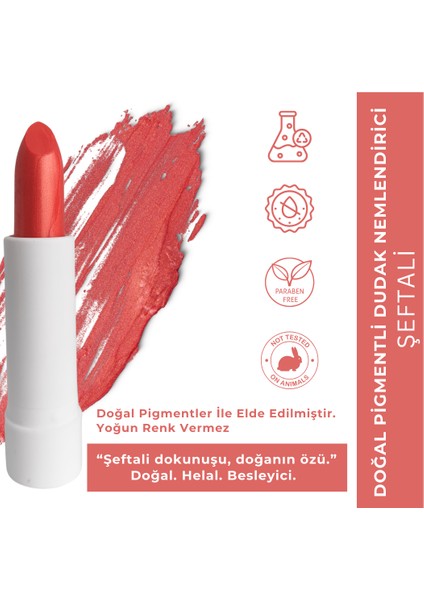 Doğal Pigmentli Nemlendirici Ruj