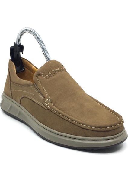 %100 Hakiki Deri Nubuk Ortopedik Erkek Rahat Günlük Loafer Rok Ayakkabı 40-48 fiyatları