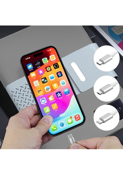 Techbook Not Defteri, Dahili 8000MAH Power Bank, Kartlıklı, Profesyonel fiyatları