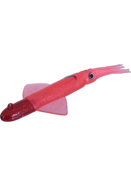 Xipi 180 Set 224GR 21CM #09 Red Shiny Silikon Kalamar