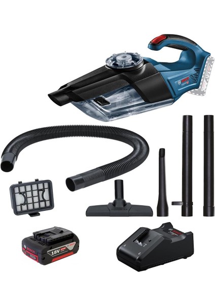 Gas 18V-1 L + Gba 5.0AH + Gal 18V-40