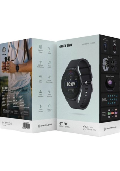 Gt-Fıt Akıllı Saat, Bluetooth Aramalı, Su Geçirmez fiyatları