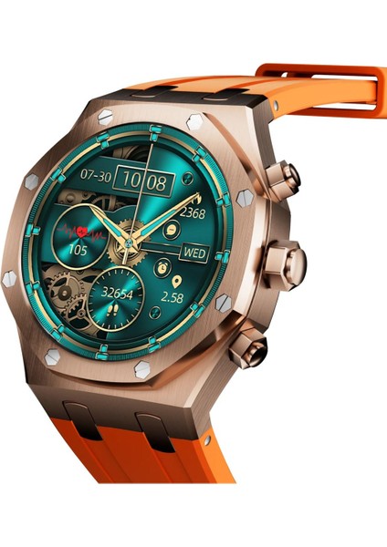 Cristalloap 1.43" Amoled Akıllı Saat IP68 Sağlık & Aktivite Takibi Mavi fiyatları