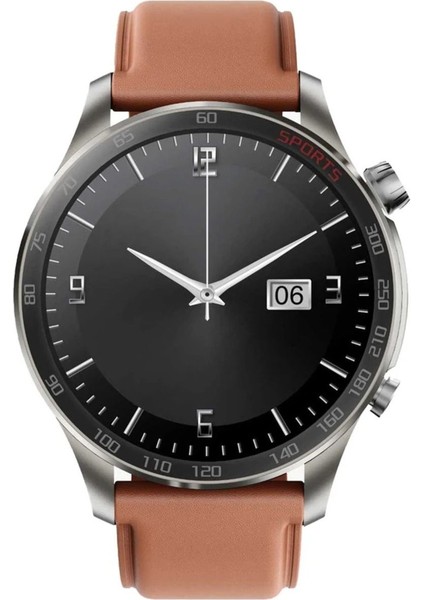 Amoled Akıllı Saat, Bluetooth Çağrı, 20 Gün Pil, Gümüş/kahve fırsatları