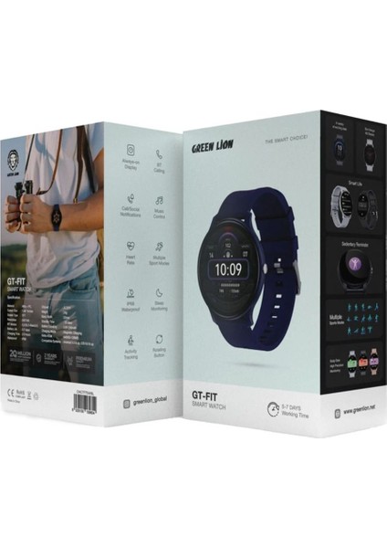 Gt-Fıt Akıllı Saat, Bluetooth Aramalı, Su Geçirmez fiyatları