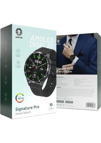 Signature Pro Serisi Akıllı Saat Süper Amoled Ekran ve Nfc fiyatları