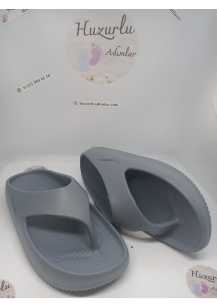 Parmak Arası Unisex Gri Terlik modelleri