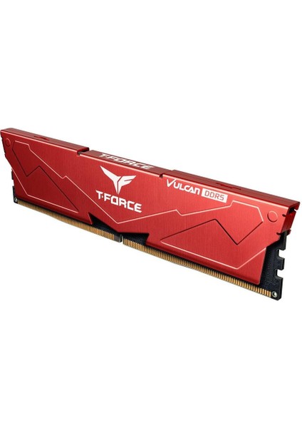 T-Force Vulcan Red 32GB (2X16) 6000MHZ Ddr5 CL38 Ram (FLRD532G6000HC38JDC01)