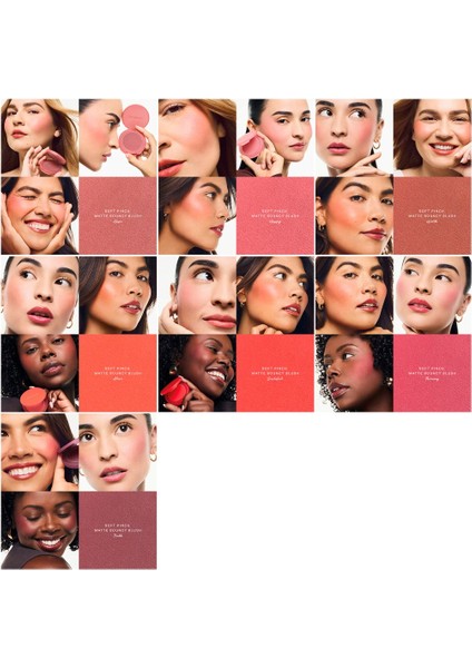 Soft Pinch Matte Bouncy Blush - Krem Pudra Allık Alive fırsatları
