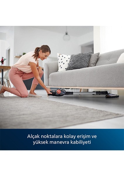 Speedpro Max Kablosuz Dikey Süpürge, 360 Derece Emiş Başlığı, XC7040/01