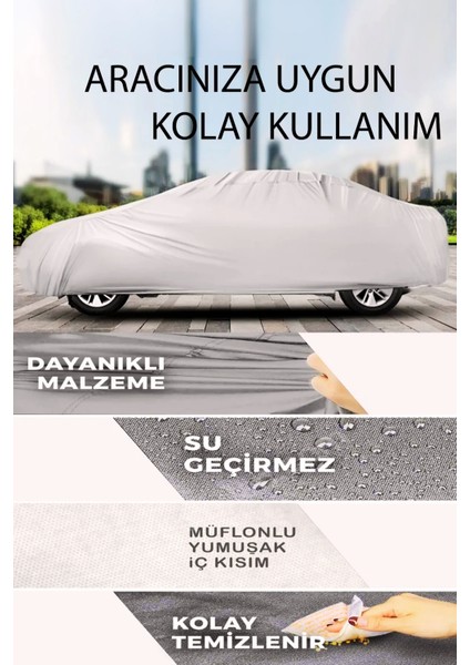 Volvo XC60 Uyumlu Oto Branda - Su Geçirmez Araç Çadırı Jp2