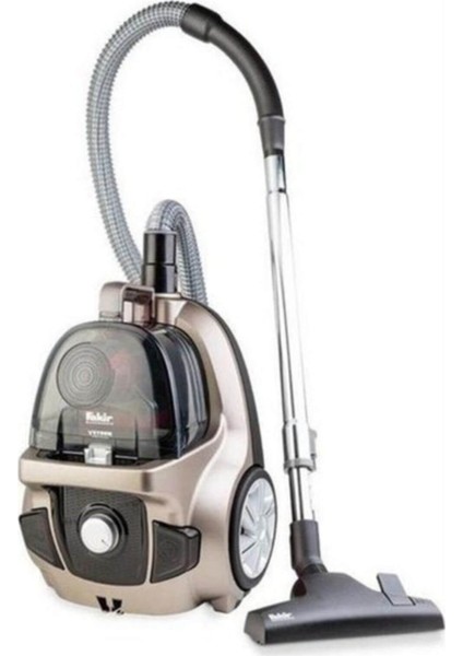 Veyron Rose 750 W Toz Torbasız Kumandalı Kontrol Hepa Filtre Turbo Başlıklı Süpürge