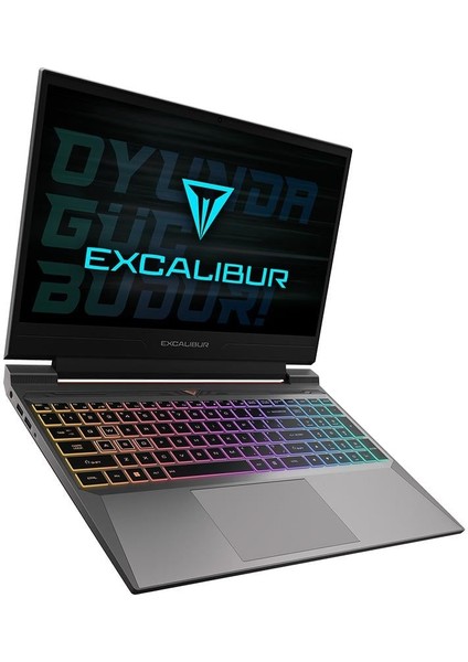 Excalibur 12.nesil Core I5 12450H-RTX2050 4GB-8GB-500GB SSD-15.6INC-Windows 11 Taşınabilir Bilgisayar