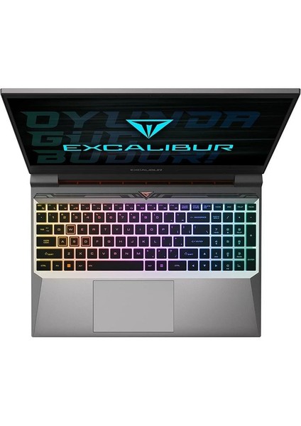 Excalibur 12.nesil Core I7 12700H-RTX4050 6GB-16GB-1TB SSD-15.6INC-Windows 11 Taşınabilir Bilgisayar