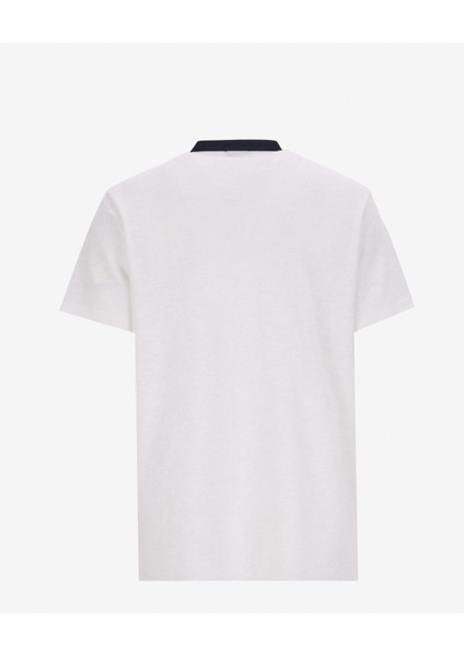 Hakim Yaka Düz Kırık Beyaz Erkek T-Shirt FC5SM-TST 2115 fiyatları