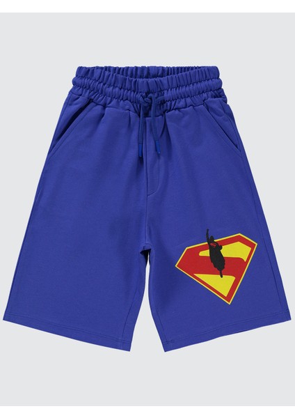 Süperman Erkek Çocuk Kapri 6-9 Yaş Saks
