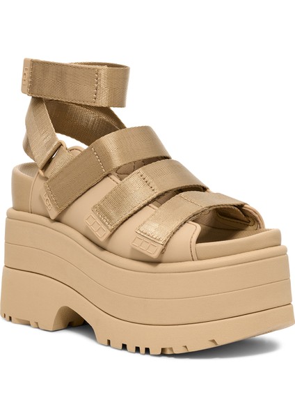 W Goldenrıse Sarı Kadın Sandalet fiyatları