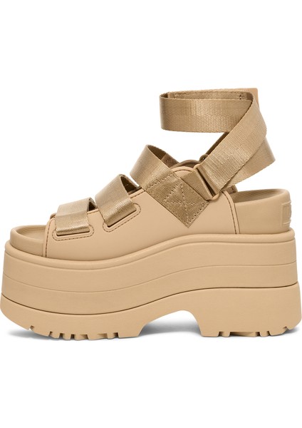 W Goldenrıse Sarı Kadın Sandalet modelleri