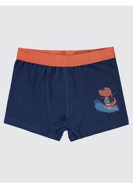 Erkek Çocuk 2'li Boxer Set 2-10 Yaş Turuncu fiyatları