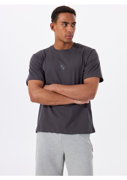 Bisiklet Yaka Füme Erkek T-Shirt 12288374_JPRBLULOGO Tee Ss Crew Nec