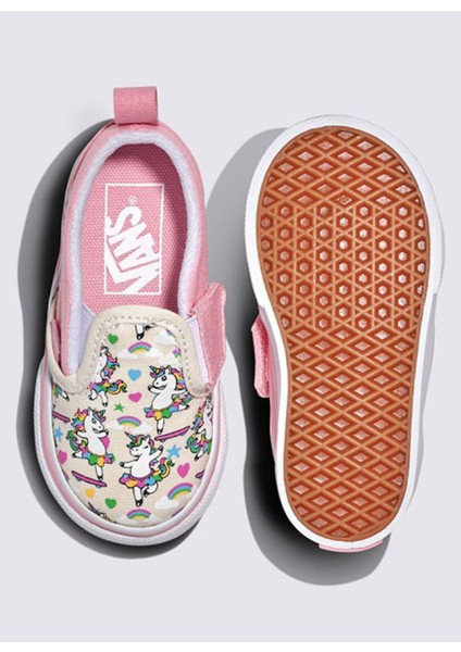 Pembe Kız Çocuk Yürüyüş Ayakkabısı VN000D0TCY71-SLIP-ON V modelleri
