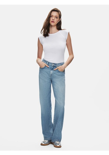 Kadın Larrıe Baggy Jean Pantolon