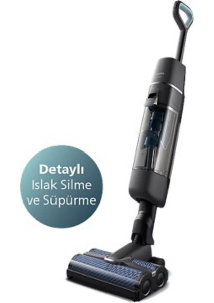 Aquatrio Islak & Kuru Temizlik Kablosuz Premium Dikey Süpürge - Kendi Kendini Temizleme Özelliği