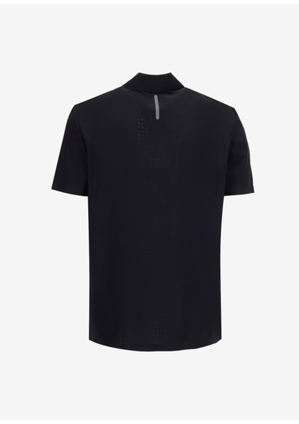 D5SM-TST3857 Siyah Relaxed Düz Erkek Polo T-Shirt fiyatları