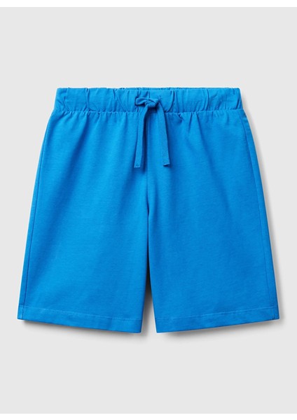 Normal Bel Regular Fit Saks Erkek Çocuk Şort 3BL0C903L